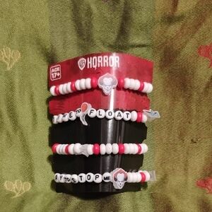 It Pennywise Themed Beaded Bracelets Set Of 4